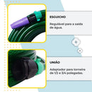 Mangueira de Jardim Trançada Poliflex Resistente e Flexível