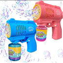 Pistola De Bolhas De Sabão Fabrica De Bolhas 10 Furos