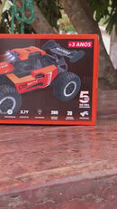 Carrinho Controle Remoto Off-road Pneus Borrachudo