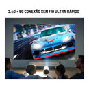 Projetor 4K HD 150 Polegadas