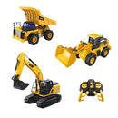 Kit Veículos de Construção Controle Remoto